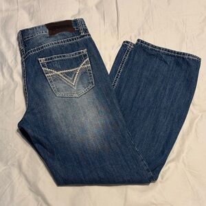 Rock&Roll double barrel relaxed straight jeans 36x34